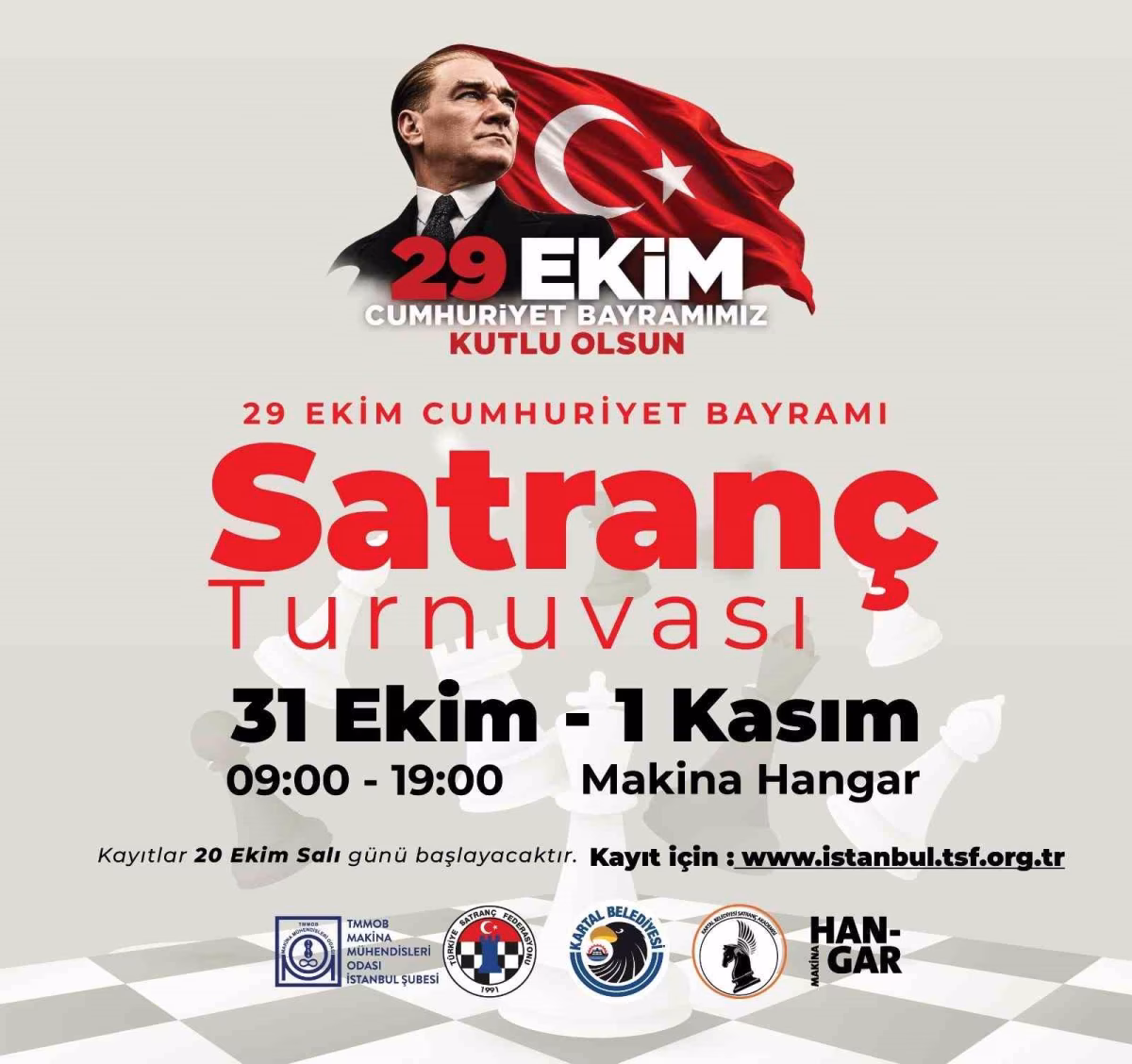 Kartal'da 29 Ekim Coşkusu Başlıyor