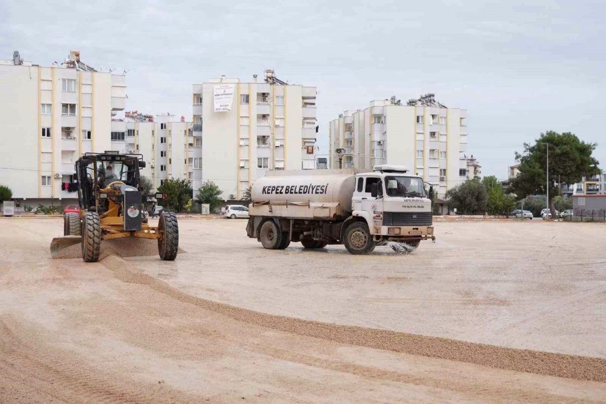 Kepez'den Aydoğmuş pazar yerine kalıcı çözüm