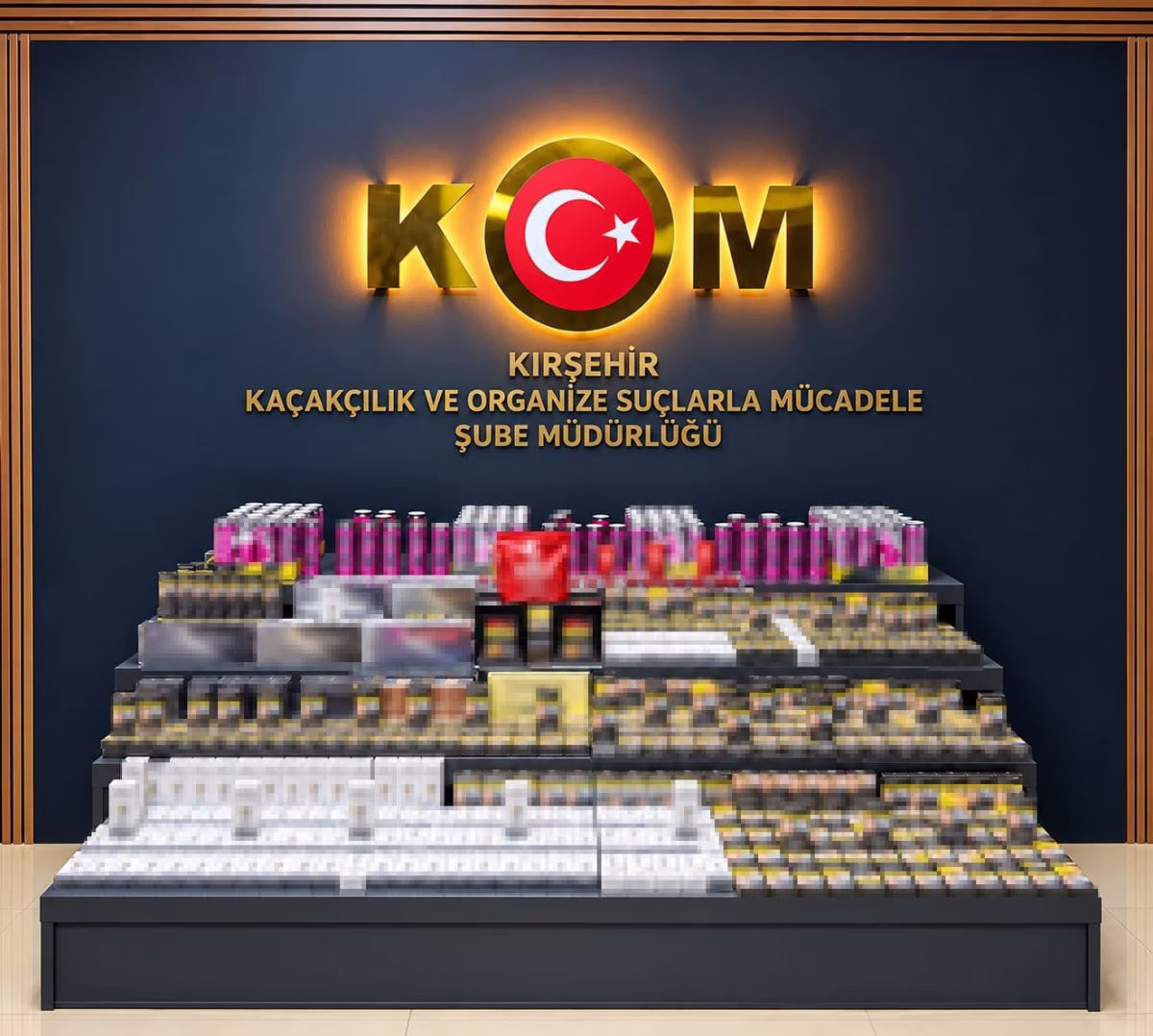 Kırşehir'de Kaçak Sigara Operasyonu