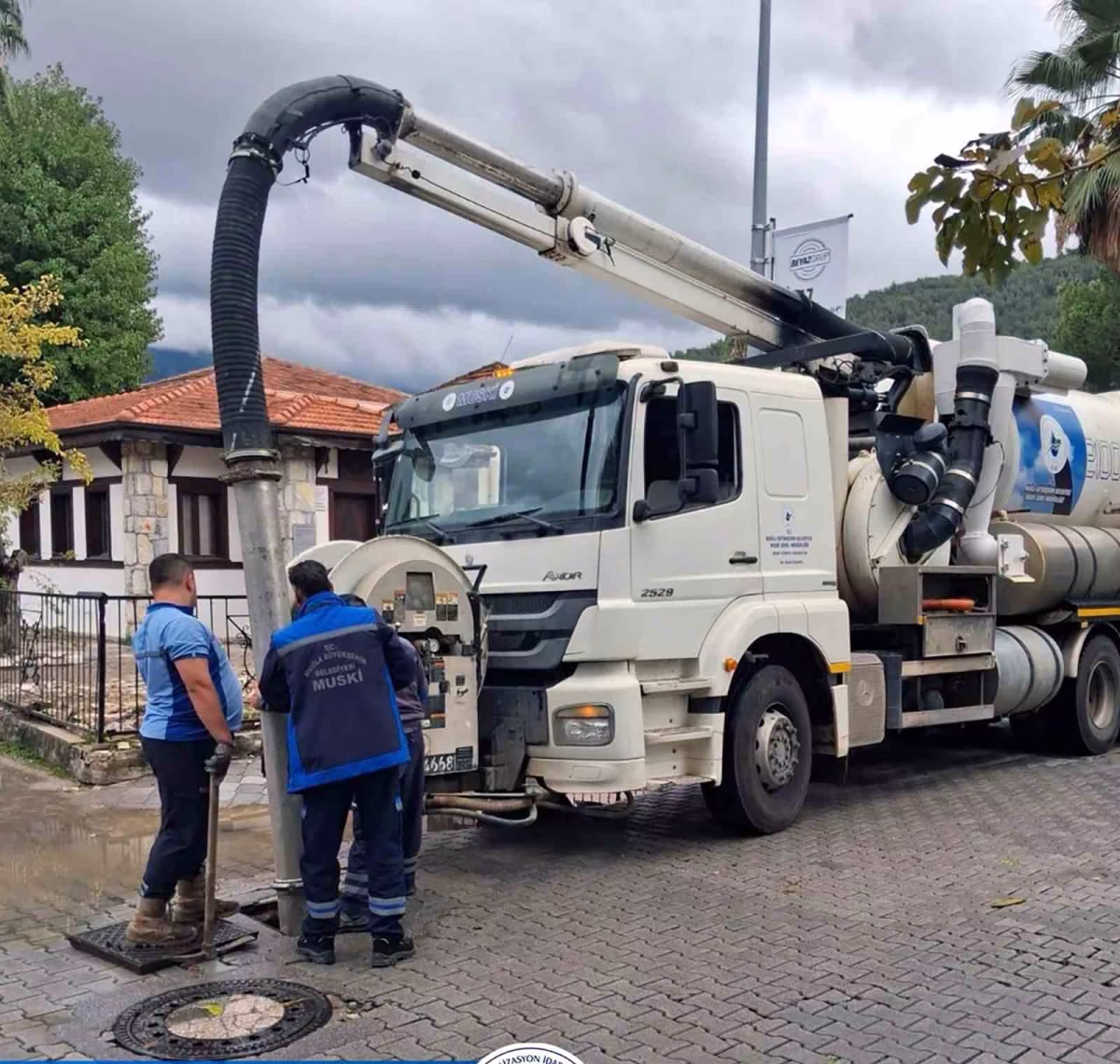 Muğla’da Yağış Sonrası Altyapı Mesaisi