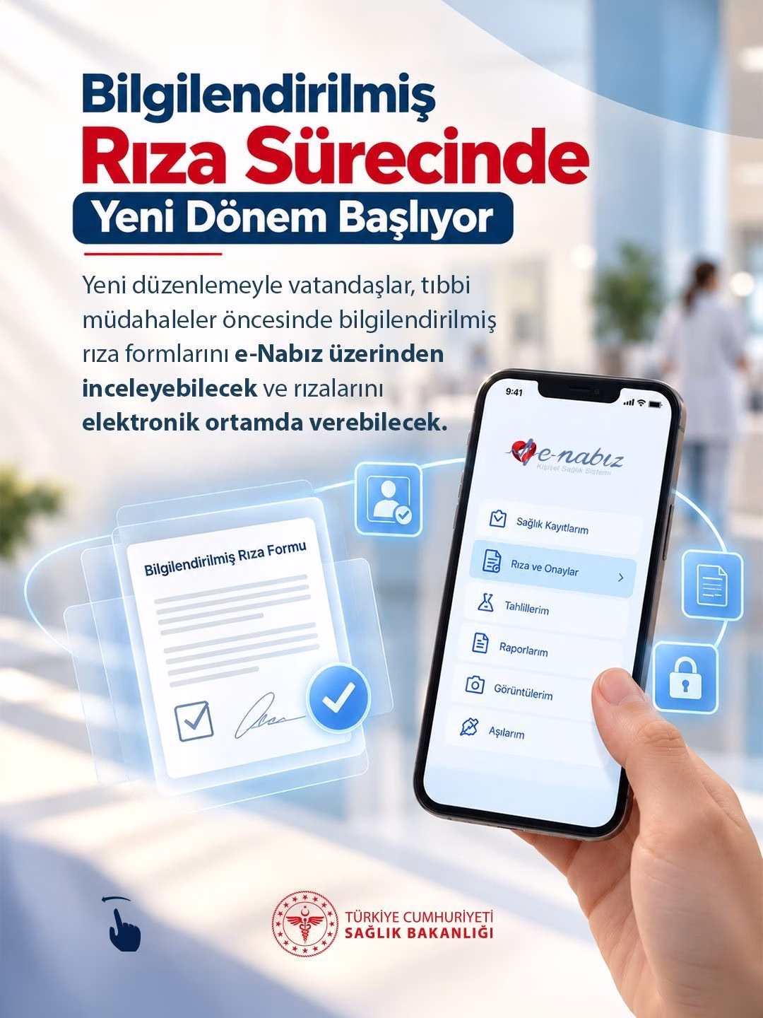 Onam formları e-Nabız sistemine taşındı