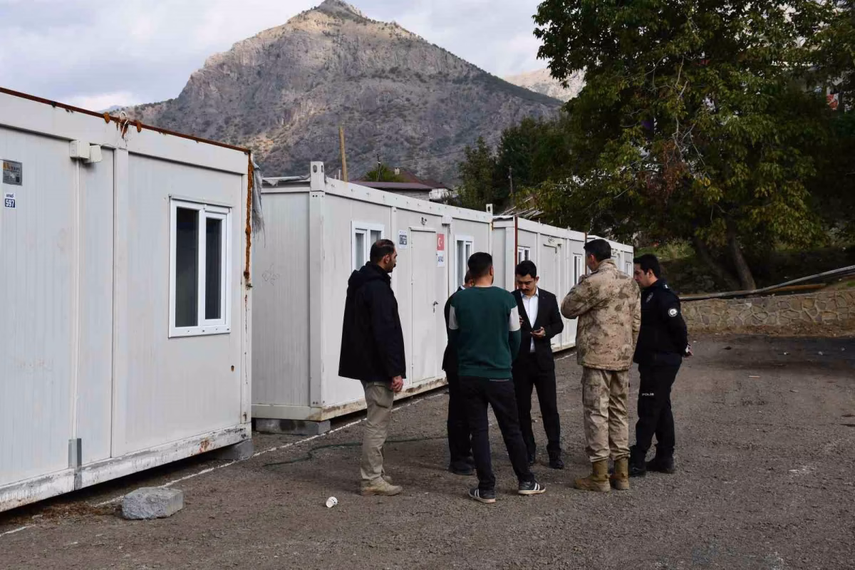 Selzede Aileler İçin Konteyner Kent Kuruldu