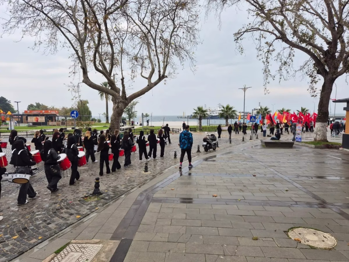 Sinop'ta Cumhuriyet Bayramı Tören Provası