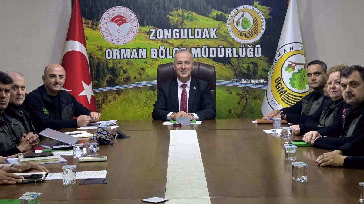 Zonguldak Orman Bölge Müdürlüğü Hedefleri Değerlendirdi