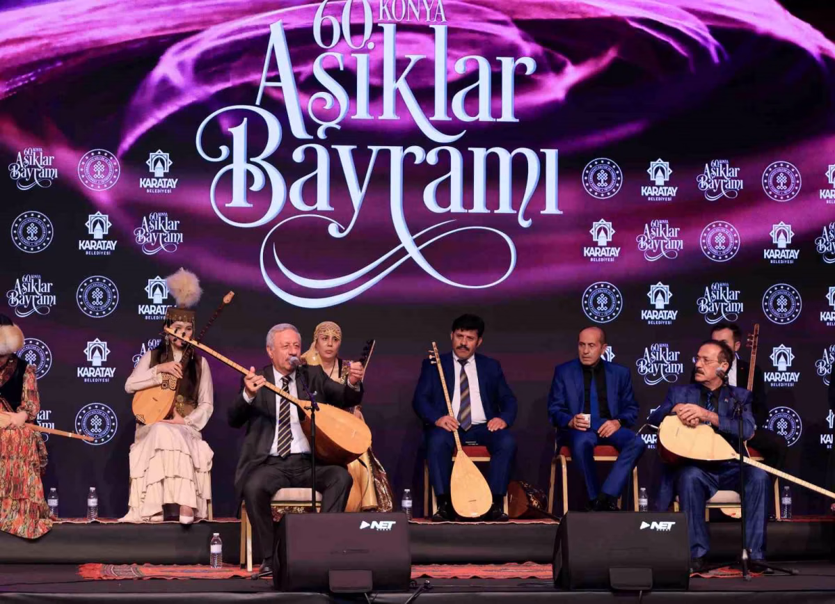 60. Konya Aşıklar Bayramı Başladı