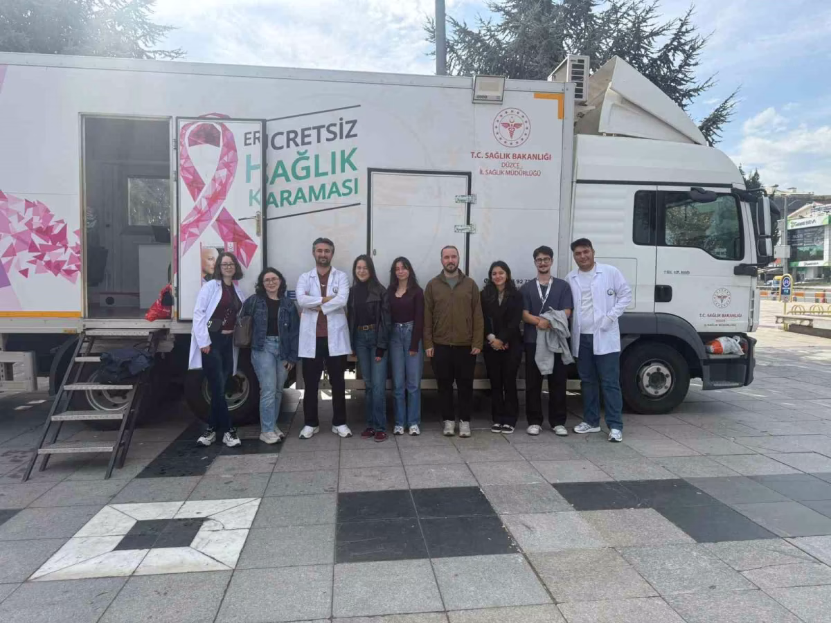 Düzce'de Kadınlara Ücretsiz Kanser Taraması