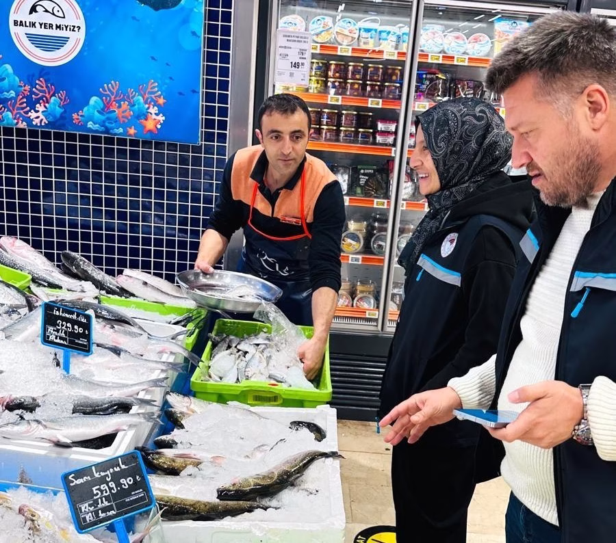 Erzurum'da Balık Satış Noktalarına Sıkı Denetim