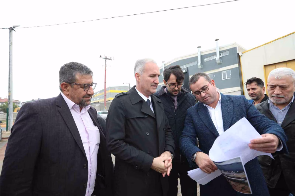 İnegöl'de 32 araçlık otopark hizmete açıldı