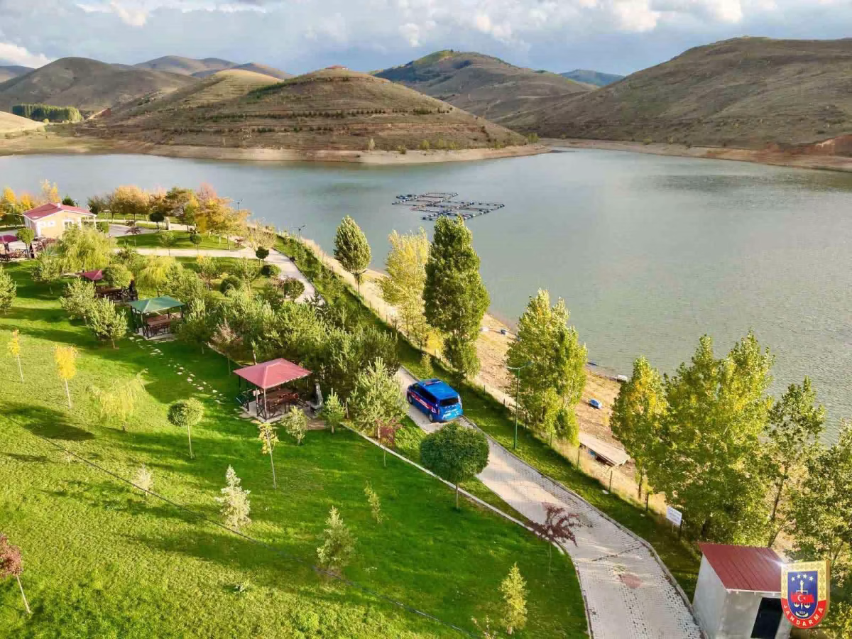Jandarma Gökçere'de Görev Başında