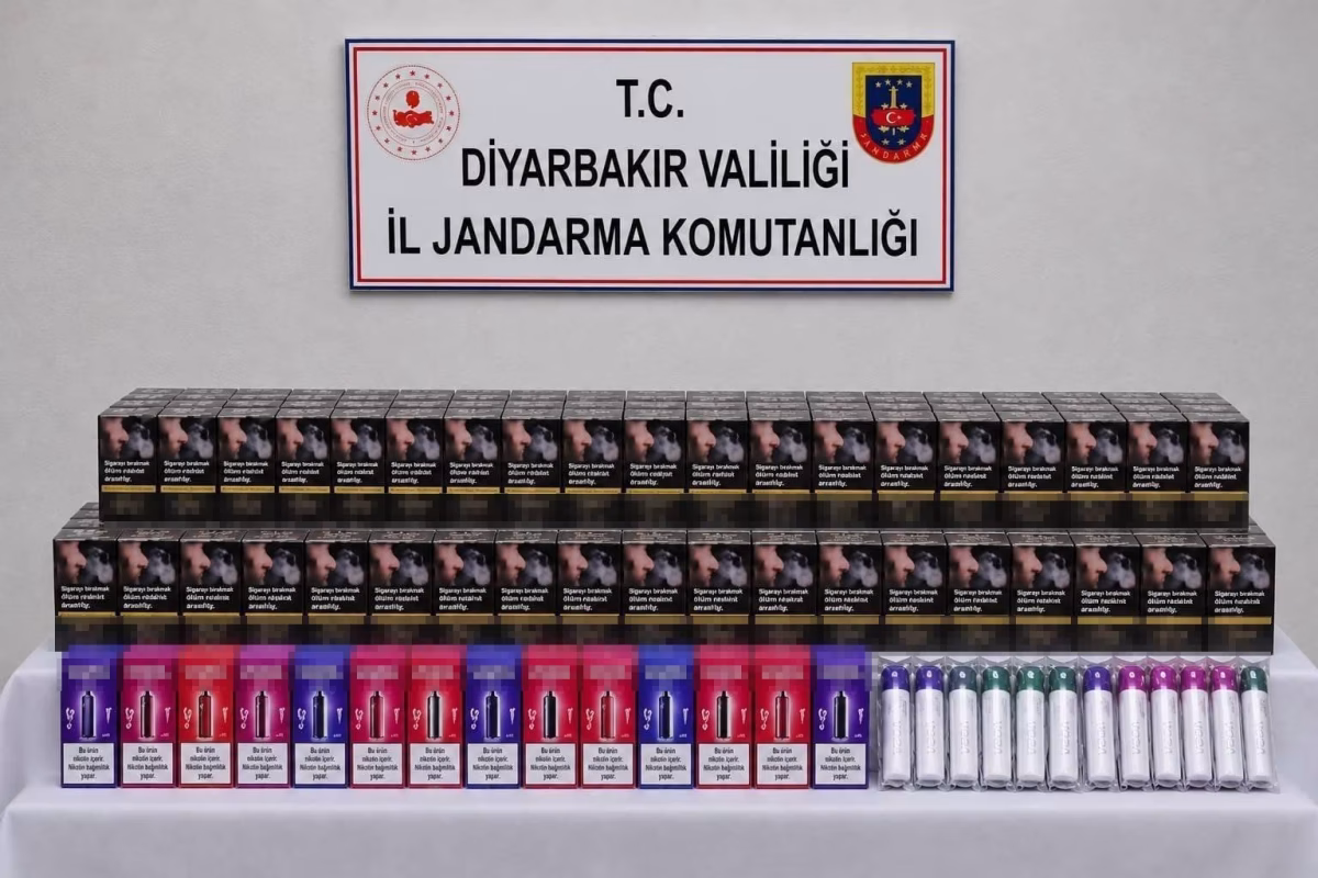 Jandarmadan gümrük kaçağı ürün operasyonu