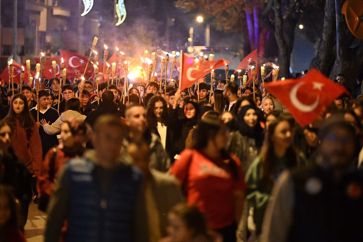 Kastamonu'da 29 Ekim Coşkulu Kutlandı