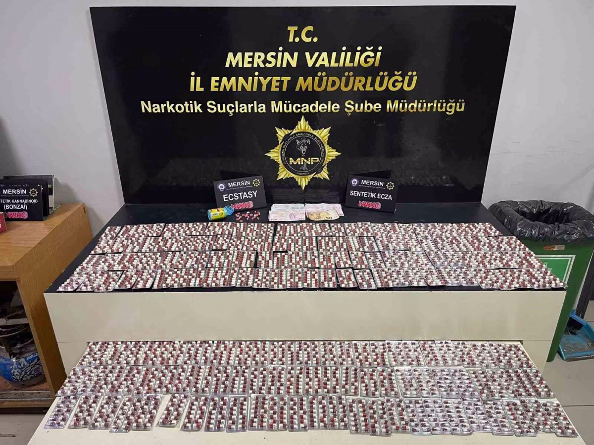 Mersin'de Uyuşturucu Operasyonu: 7 Tutuklama