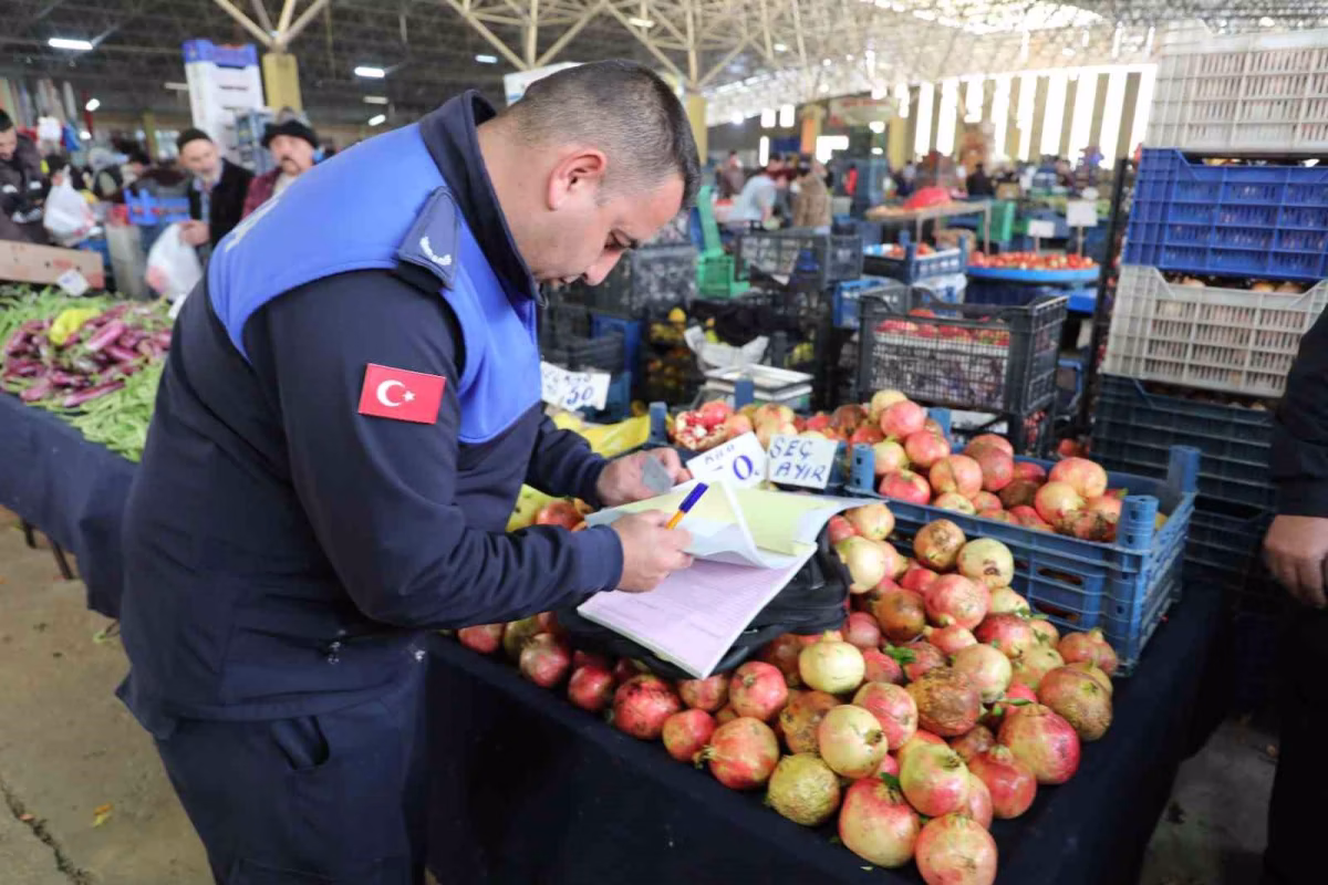 Pazarlarda tartı denetimi yapıldı