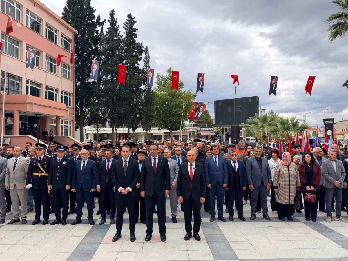 Sarıgöl’de Cumhuriyet Bayramı töreni yapıldı