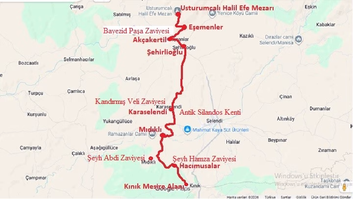Selendi'de Milli Mücadele Rotası Tanıtıldı