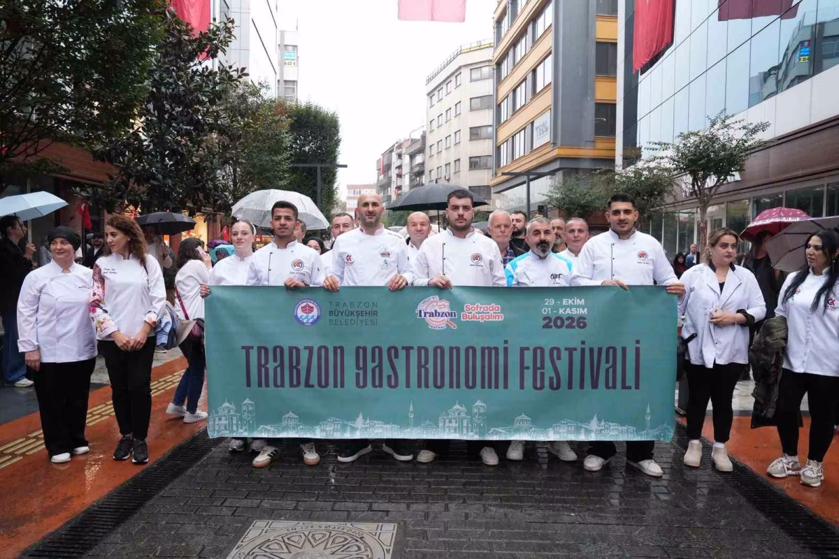 Trabzon Gastronomi Festivali Kortejle Başladı