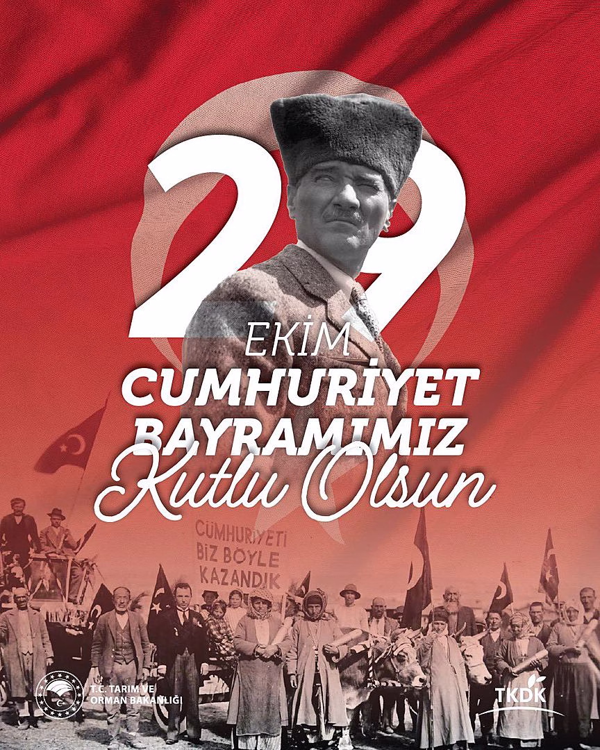 29 Ekim Cumhuriyet Bayramı Kutlu Olsun