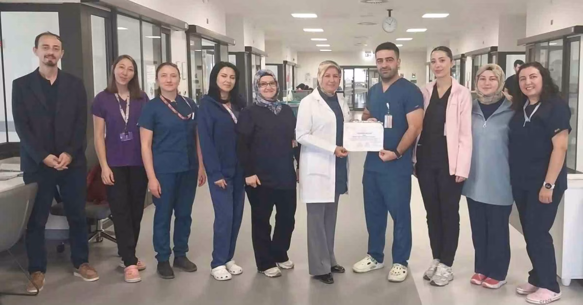 El Hijyeninde Başarılı Olan Birime Teşekkür