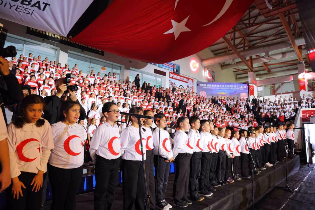 Kahramanmaraş’ta Bin 300 Öğrenci Konser Verdi