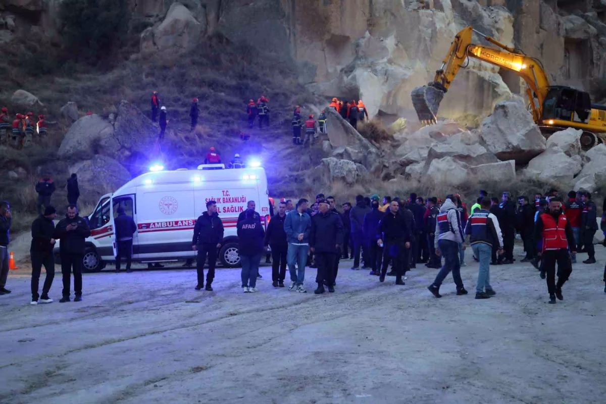 Kapadokya'da çöken peribacasında can verenlerin kimliği