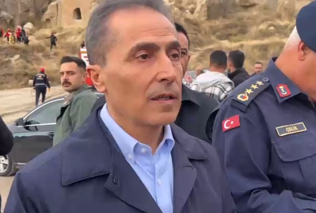 Nevşehir'de Göreme'de Kaya Düşmesi Faciası