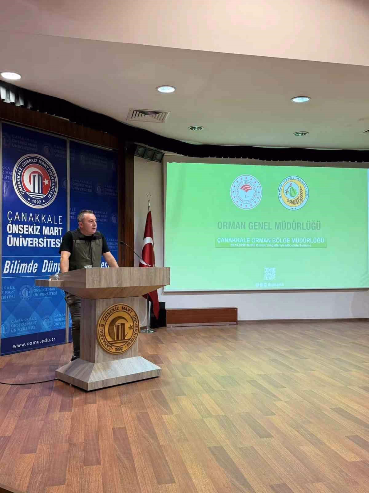 Üniversite Öğrencilerine Yangın Farkındalık Eğitimi