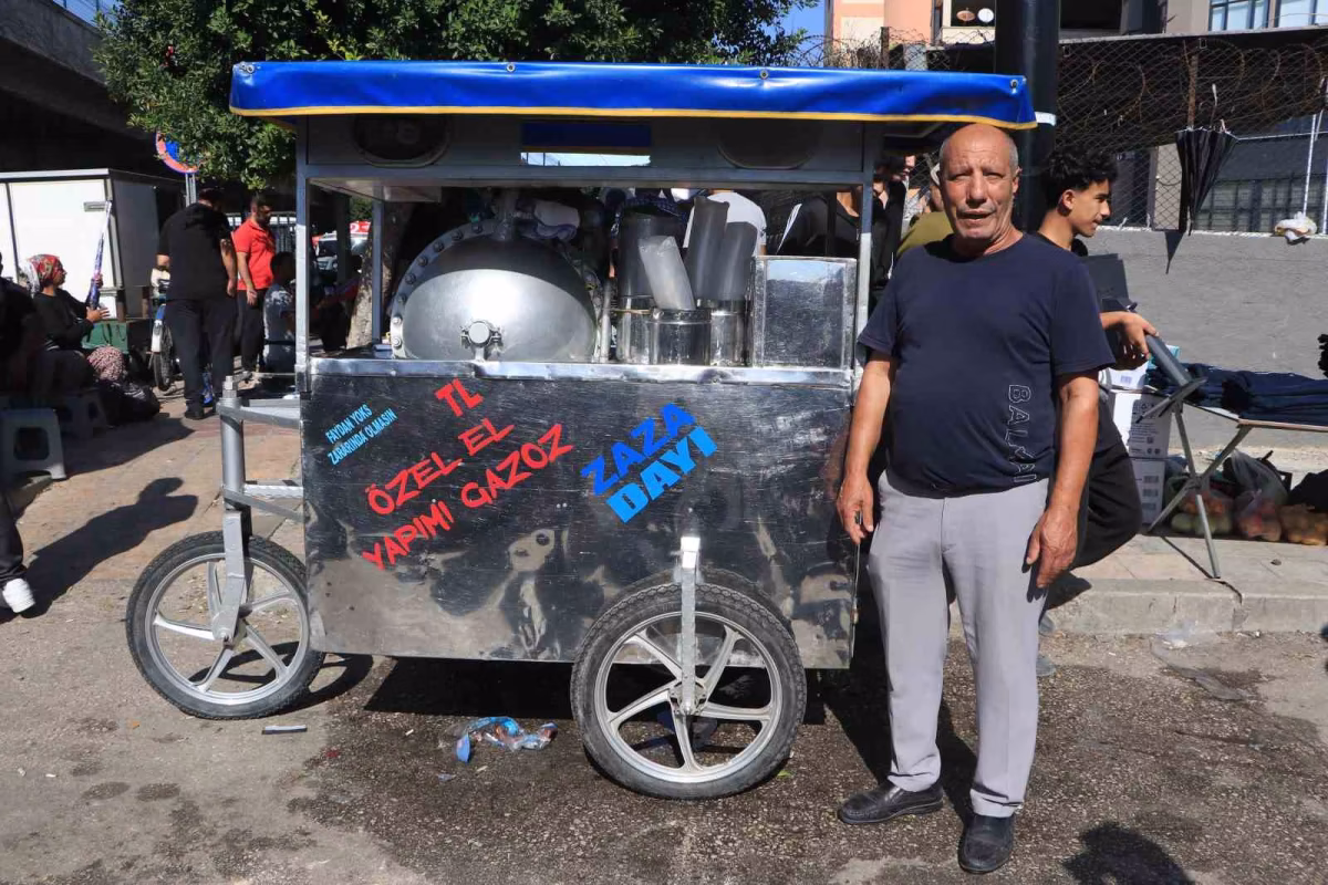 35 yıldır el yapımı gazoz üretiyor