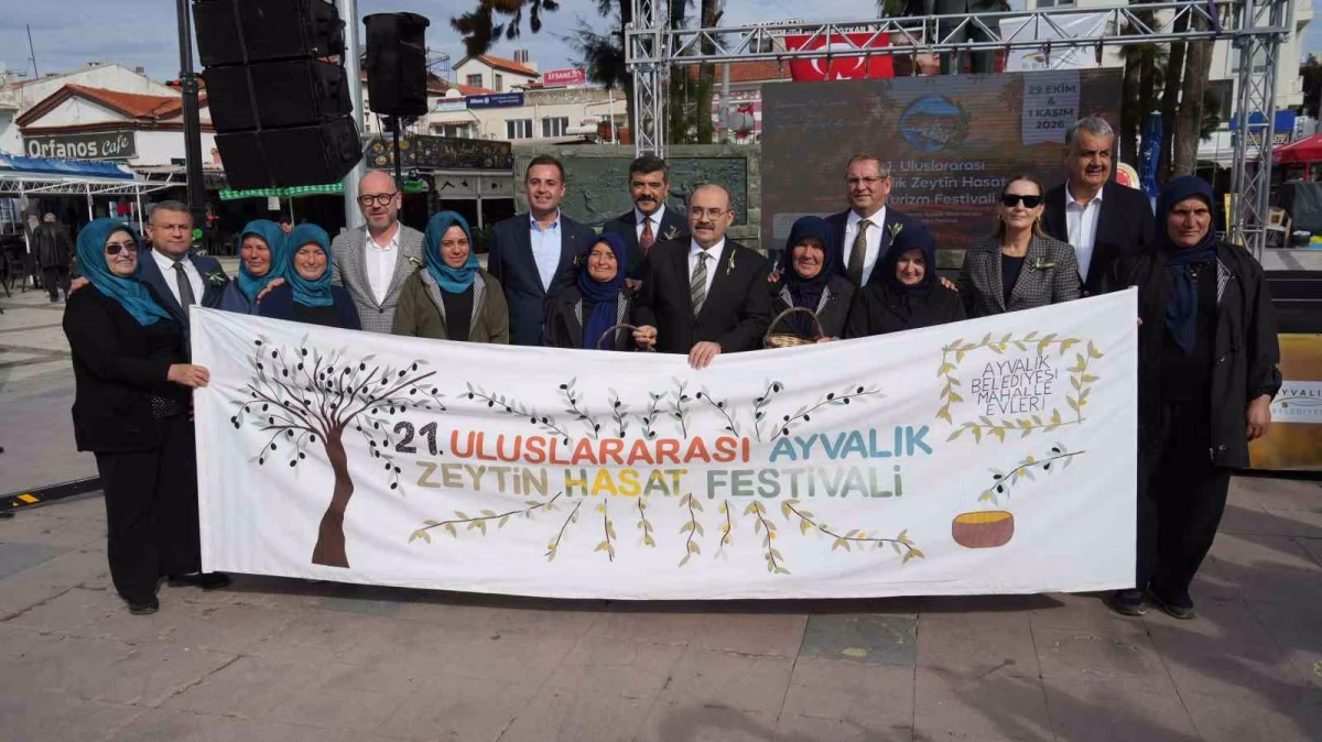 Ayvalık Zeytin Hasat Festivali başladı