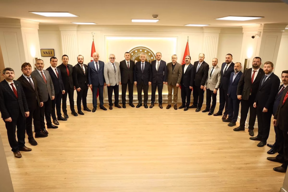 DTSO Yeni Yönetimi Vali Makas'ı Ziyaret Etti