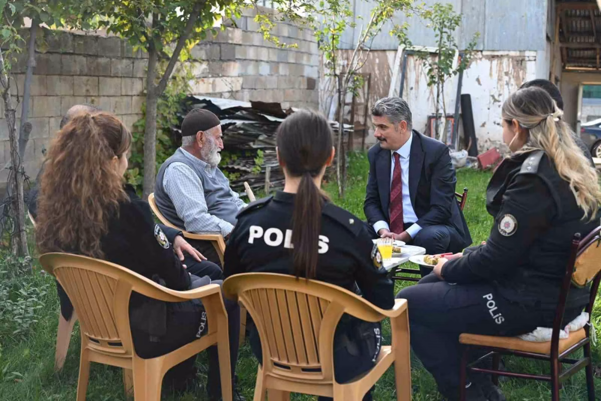 Emniyet Müdürü Doköz'den Şehit Ailesine Ziyaret