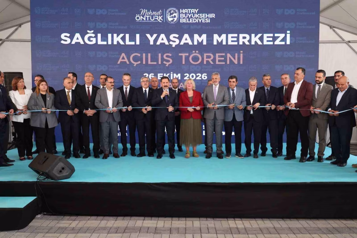 Hatay’da Uluslararası Dayanışma Merkezi Açıldı
