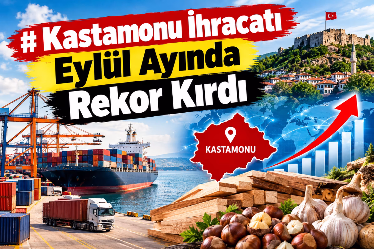 Kastamonu İhracatı Eylül Ayında Rekor Kırdı