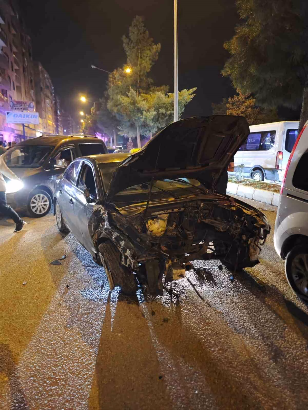 Mardin'de Zincirleme Kaza: 3 Yaralı Var