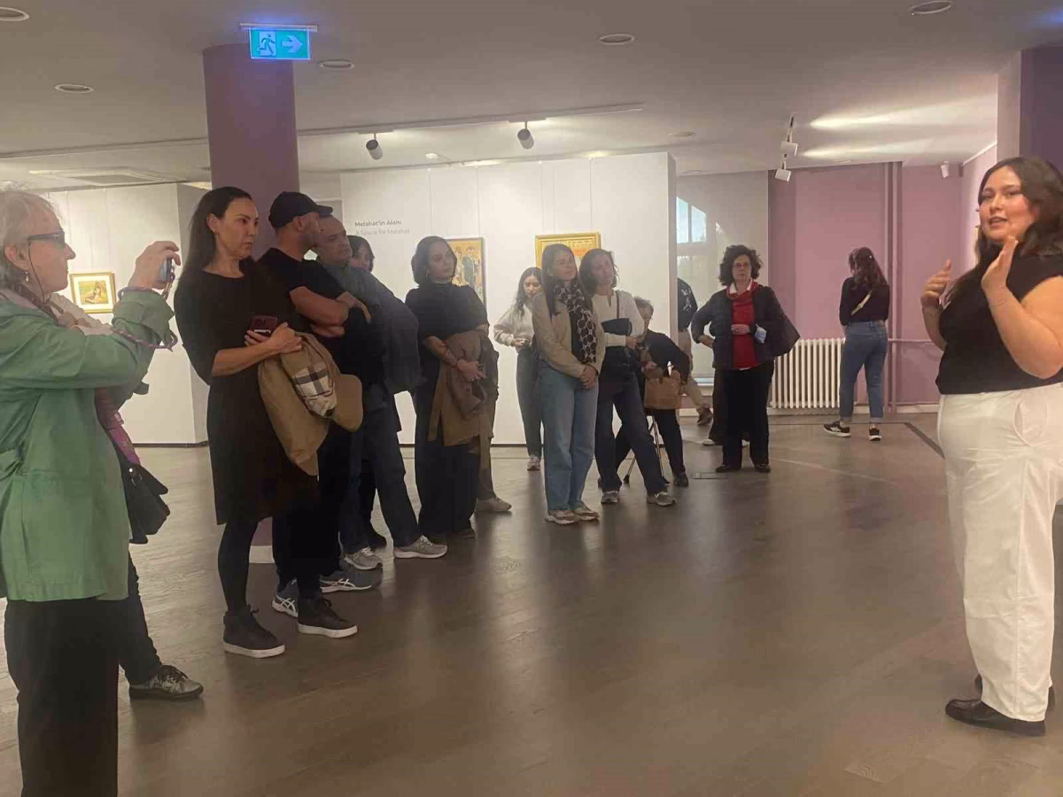Melahat ve Eşref Üren Eserleri Sergide