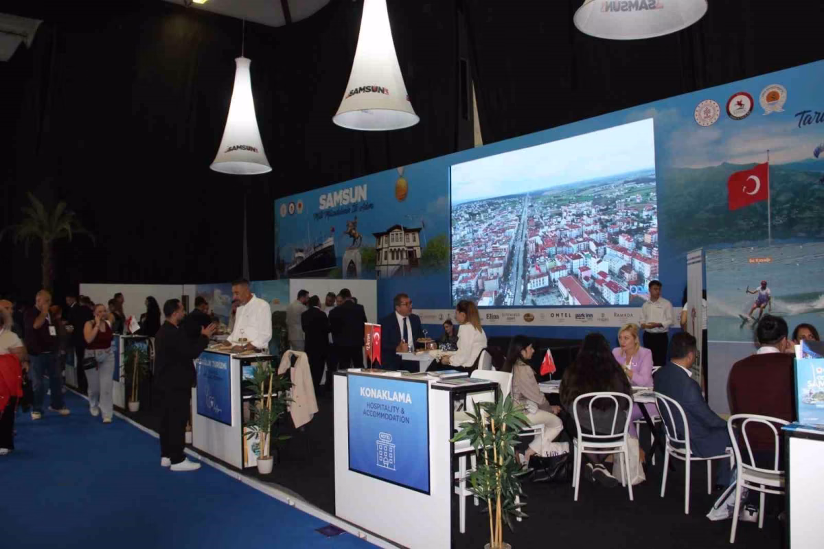 Samsun turizmi Antalya Fuarı'nda tanıtıldı