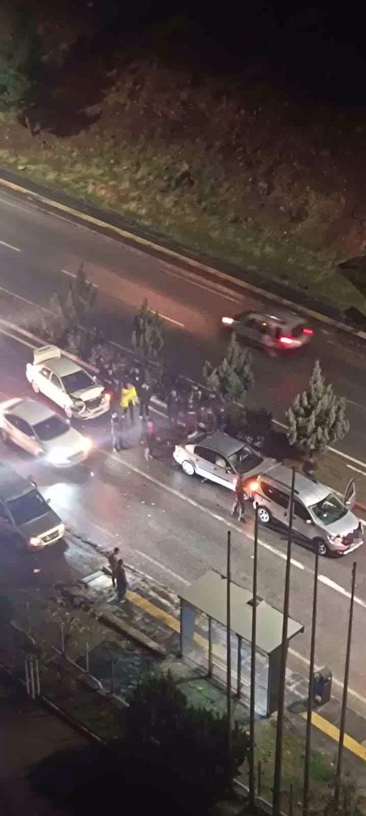 Siirt'te zincirleme kaza: 2 yaralı