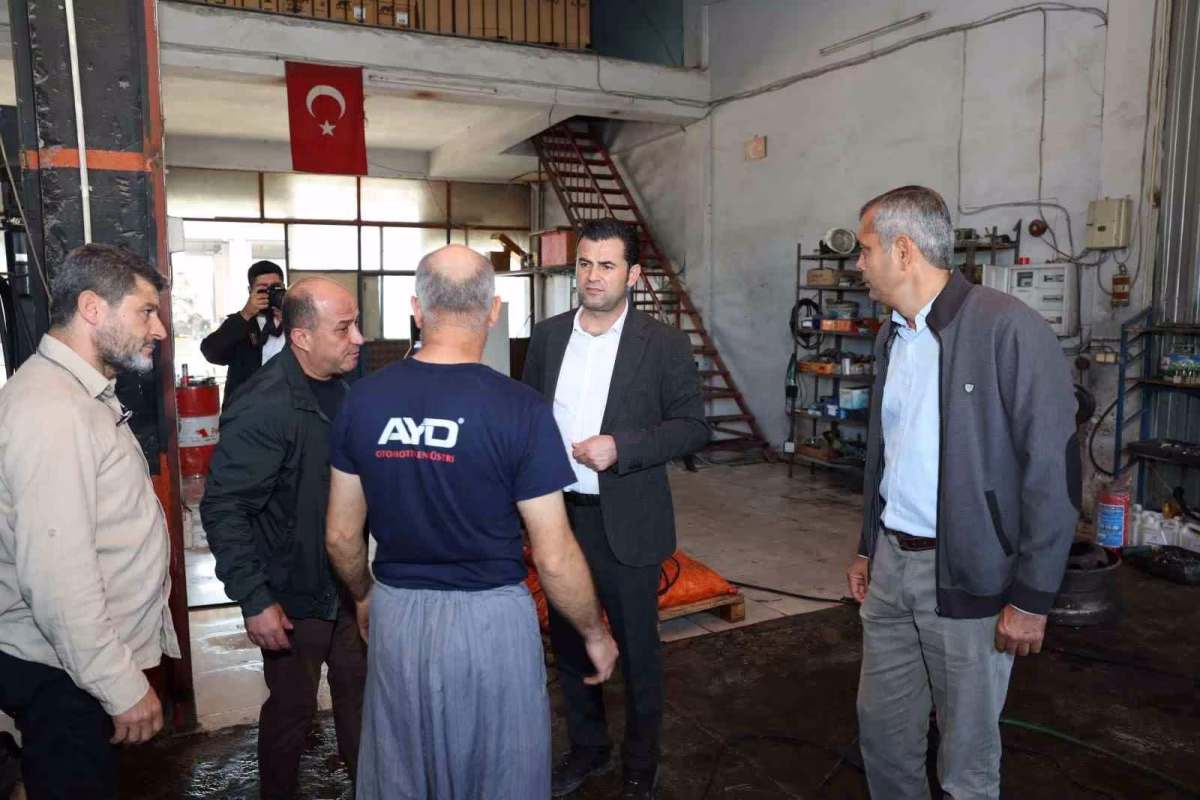 Tırmıl Sanayi Sitesinde temizlik çalışmaları başladı