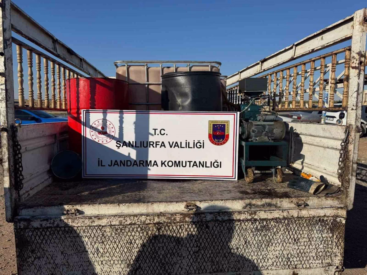 Viranşehir'de kaçak akaryakıt operasyonu