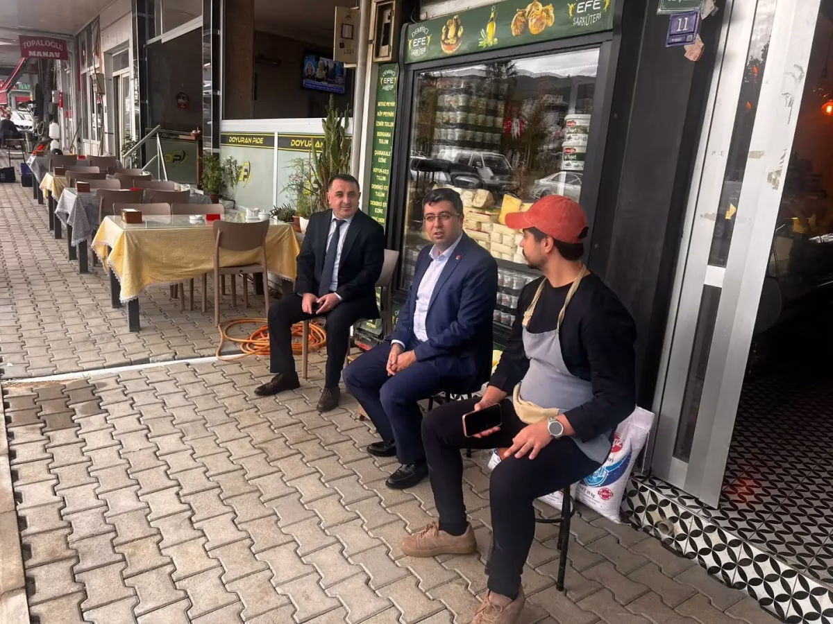 Yenipazar Kaymakamı Karataş esnafı ziyaret etti