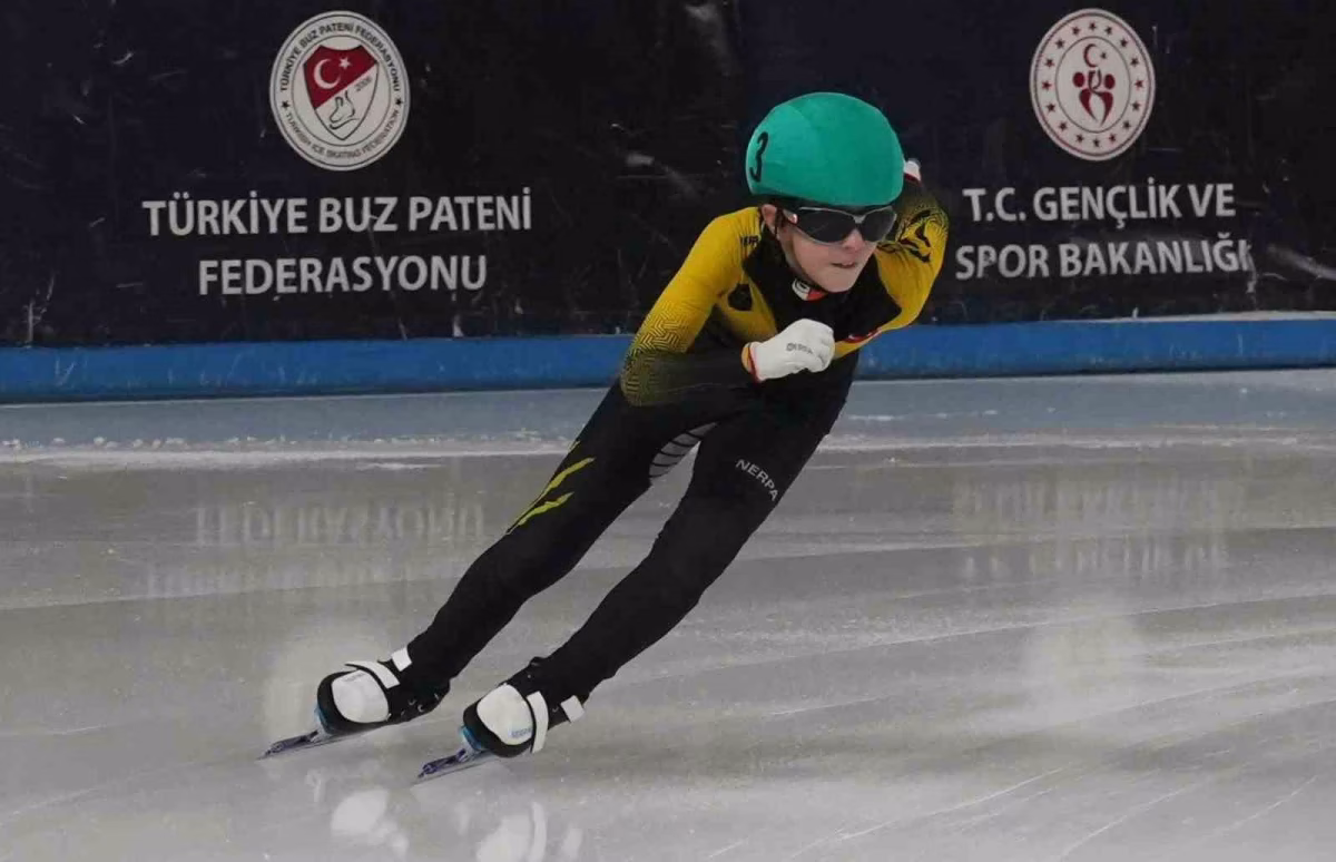 Erzurum'da Short Track heyecanı sona erdi