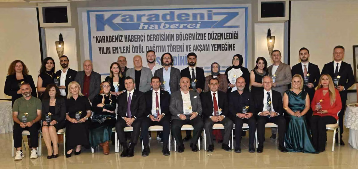 Karadeniz'in En Başarılı İsimleri Ödüllendirildi