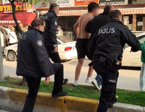 Kuşadası’nda Bıçaklı Panik ve Gözaltı